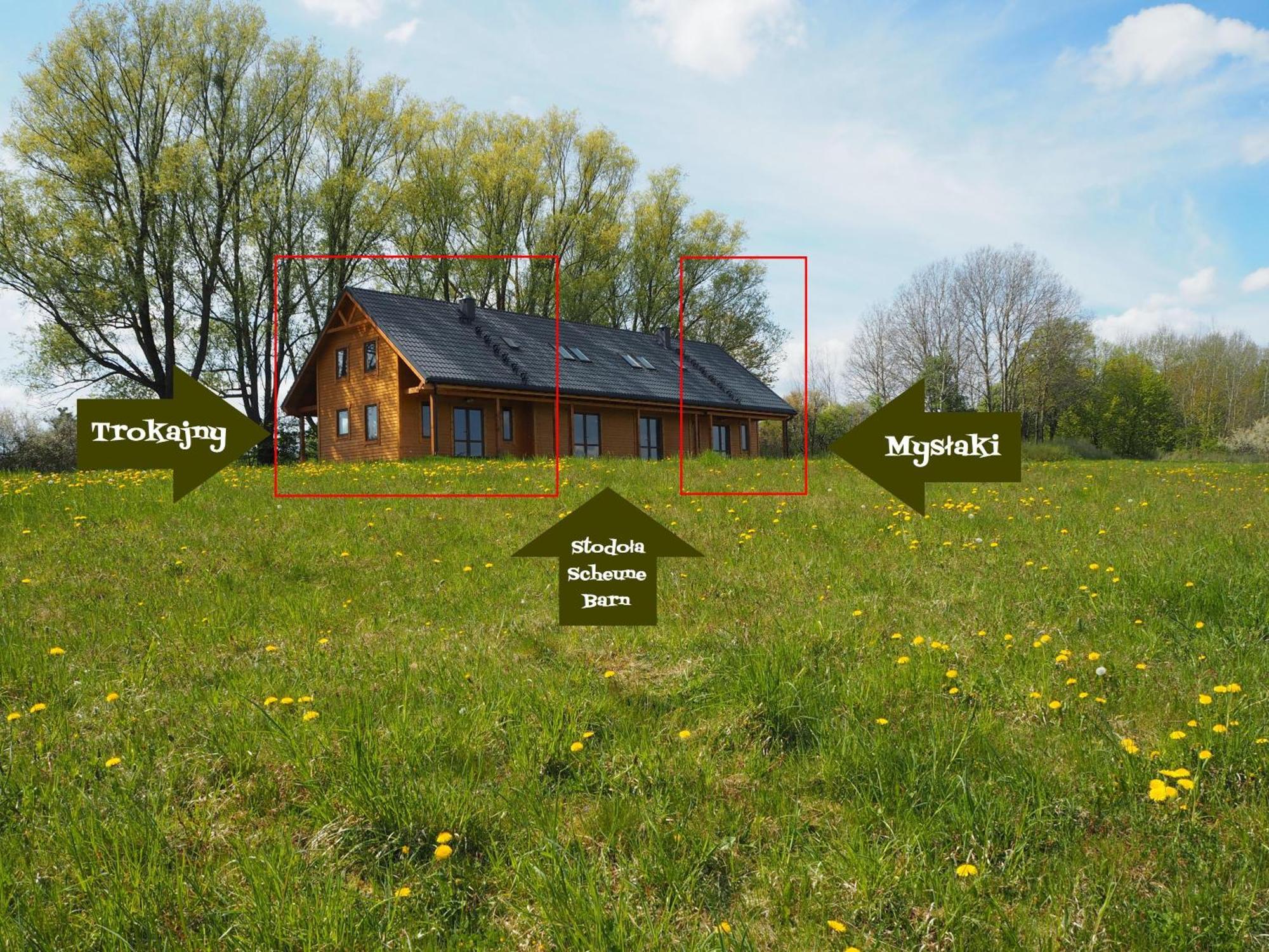 Beniaskie! Lake Lodge In West Masuria Milakowo Exterior photo